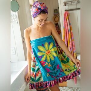 Natural Life Multicolor Towel Wrap